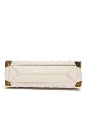Louis Vuitton White Suhali Leather Le Fabuleux Bag