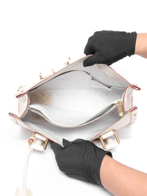 Louis Vuitton White Suhali Leather Le Fabuleux Bag