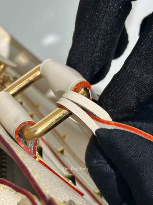 Louis Vuitton White Suhali Leather Le Fabuleux Bag