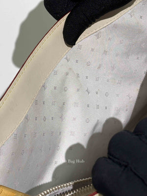 Louis Vuitton White Suhali Leather Le Fabuleux Bag