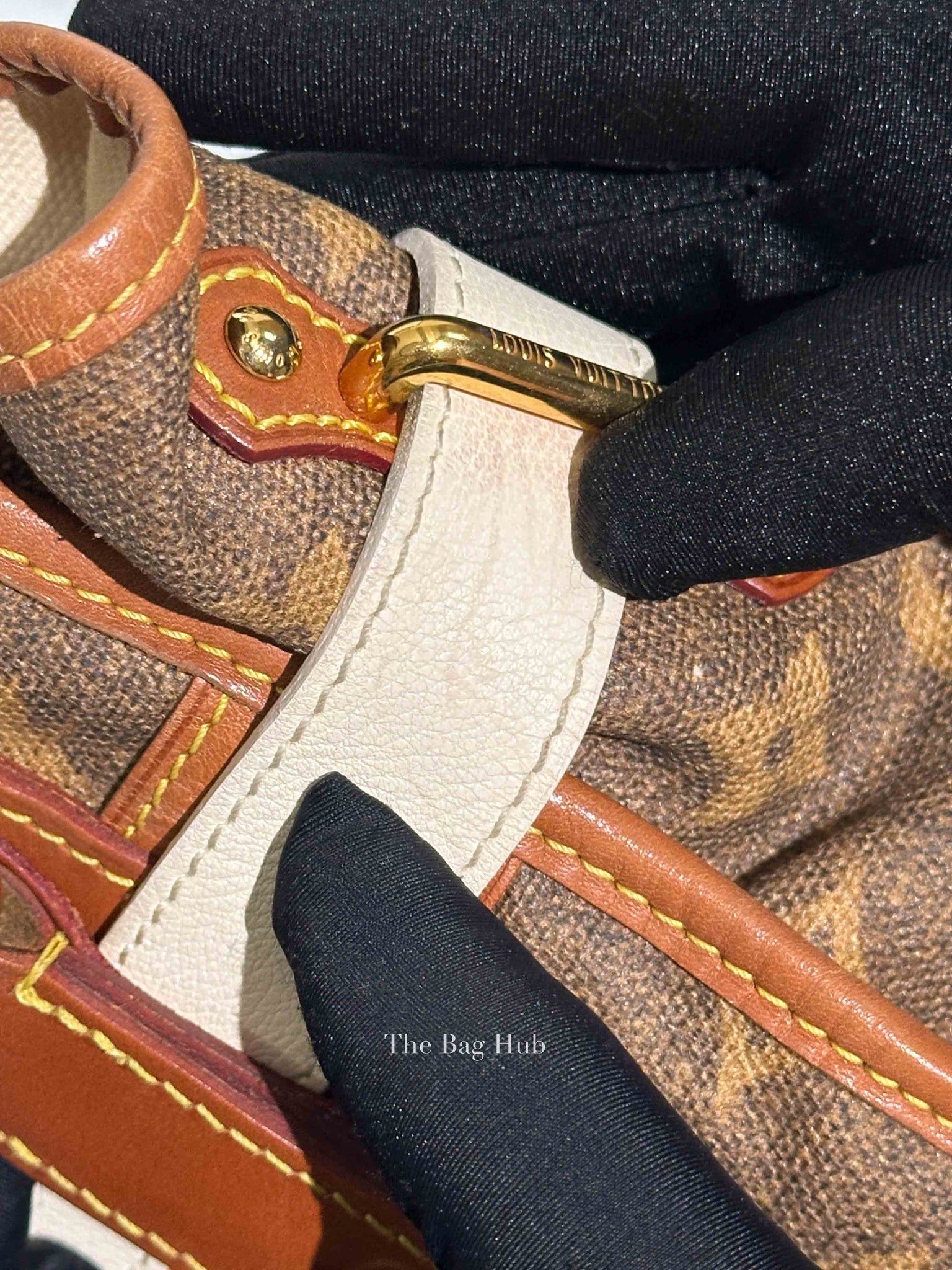 Louis Vuitton Monogram Tisse Rayures PM Tote Bag