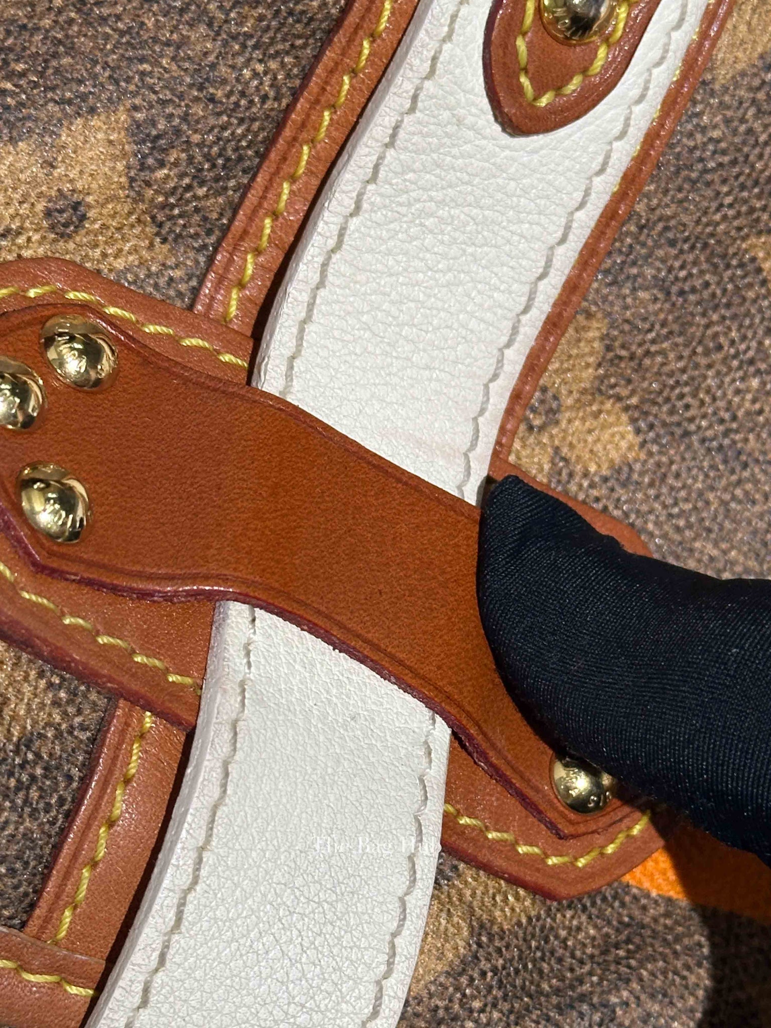 Louis Vuitton Monogram Tisse Rayures PM Tote Bag
