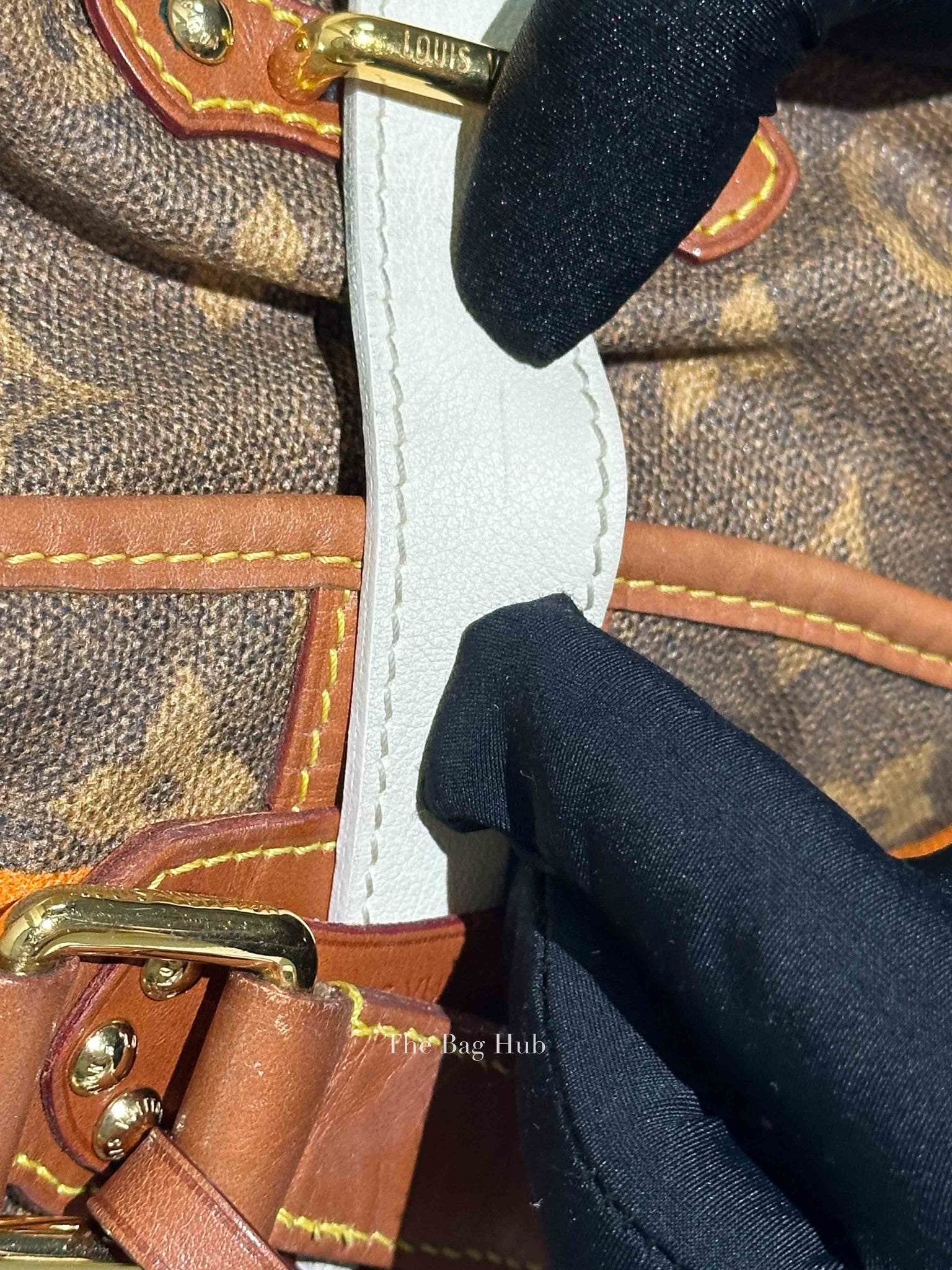 Louis Vuitton Monogram Tisse Rayures PM Tote Bag