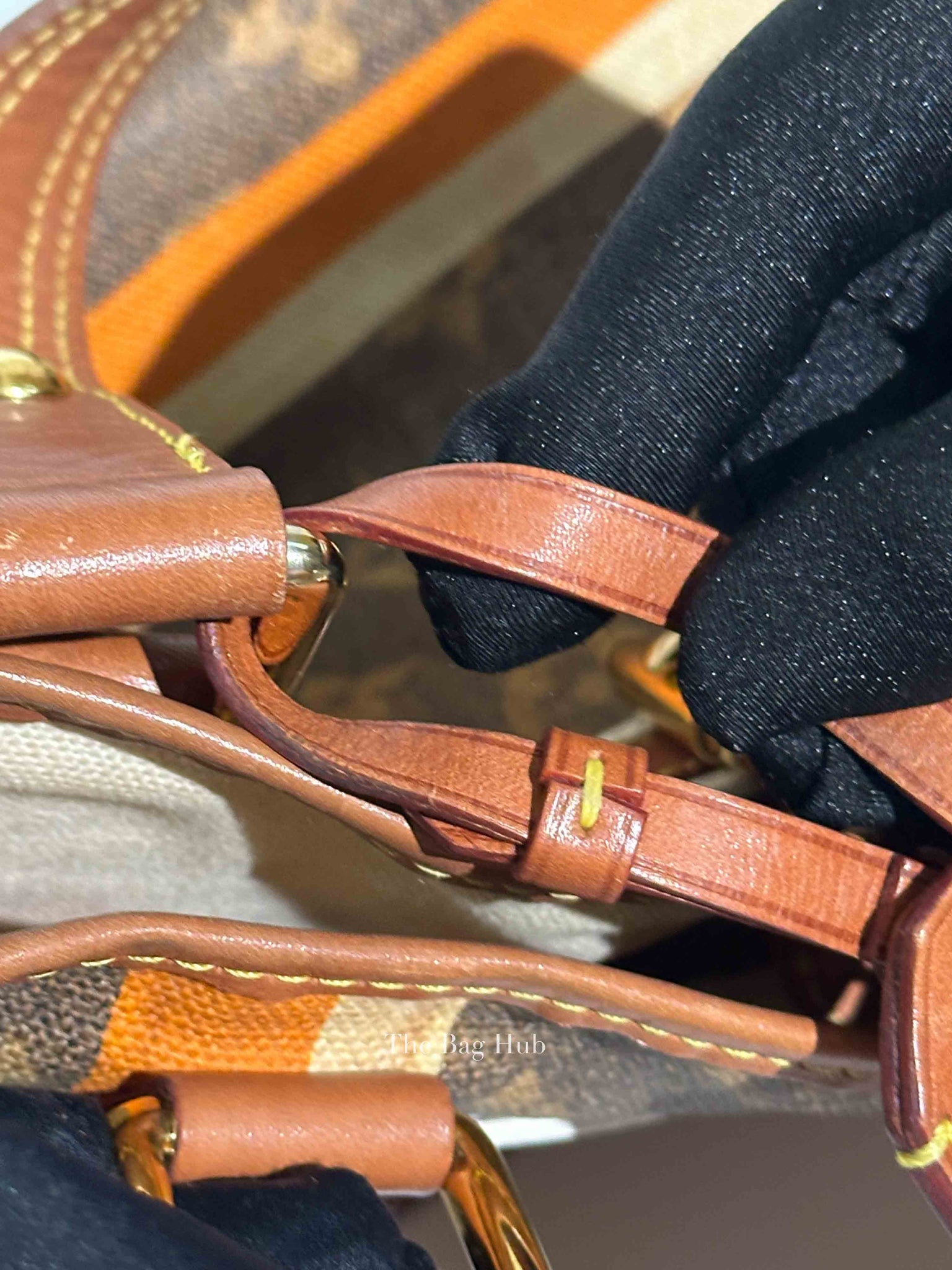 Louis Vuitton Monogram Tisse Rayures PM Tote Bag