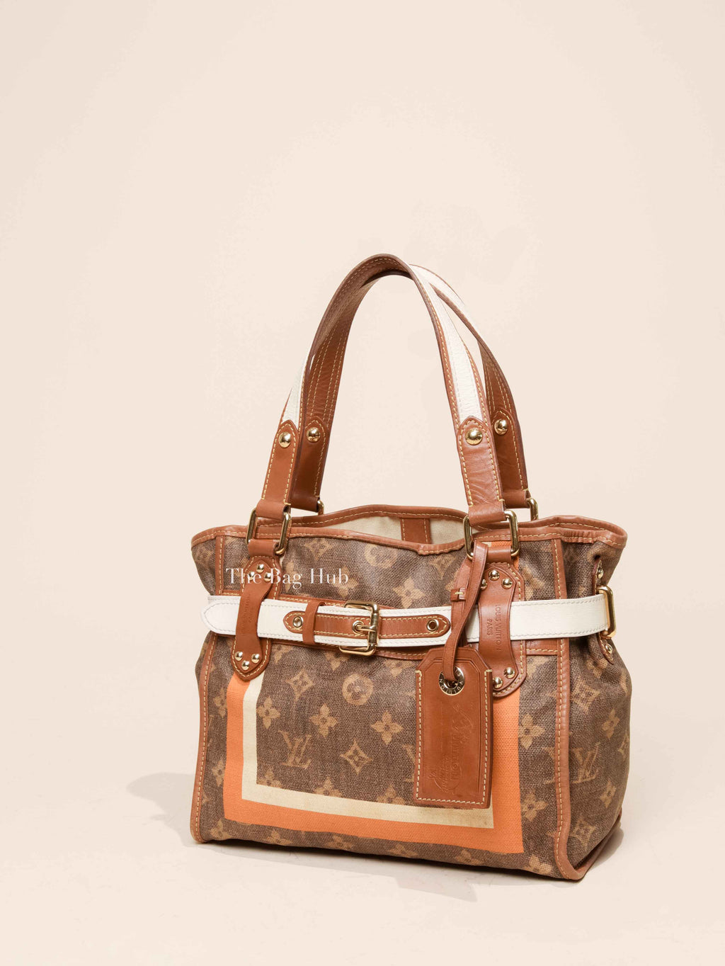 Louis Vuitton Monogram Tisse Rayures PM Tote Bag