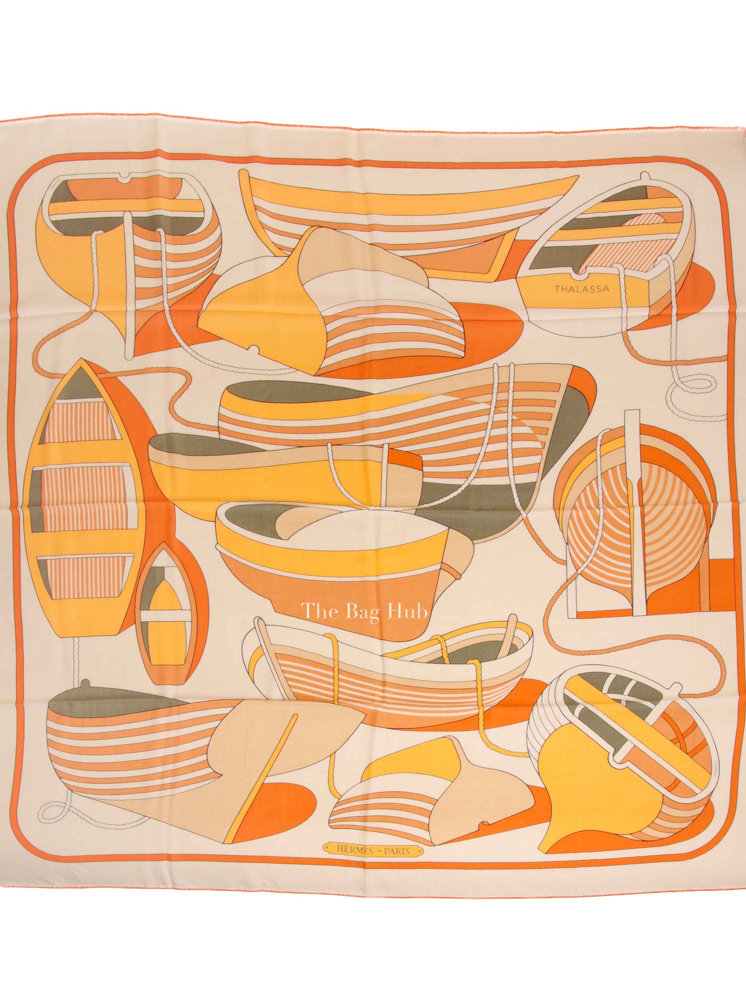 Hermes Cashmere Silk Thalassa Shawl 140