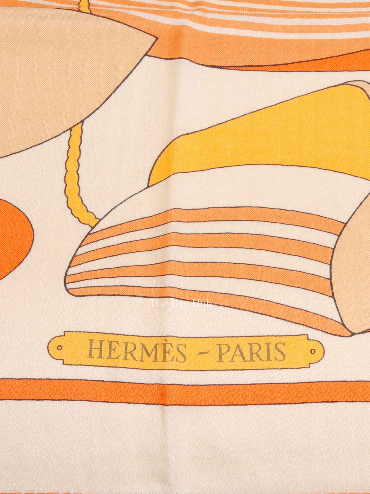 Hermes Cashmere Silk Thalassa Shawl 140