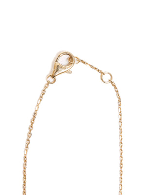 Cartier Amulette de Cartier Mother of Pearl Diamond 18K Yellow Gold Bracelet