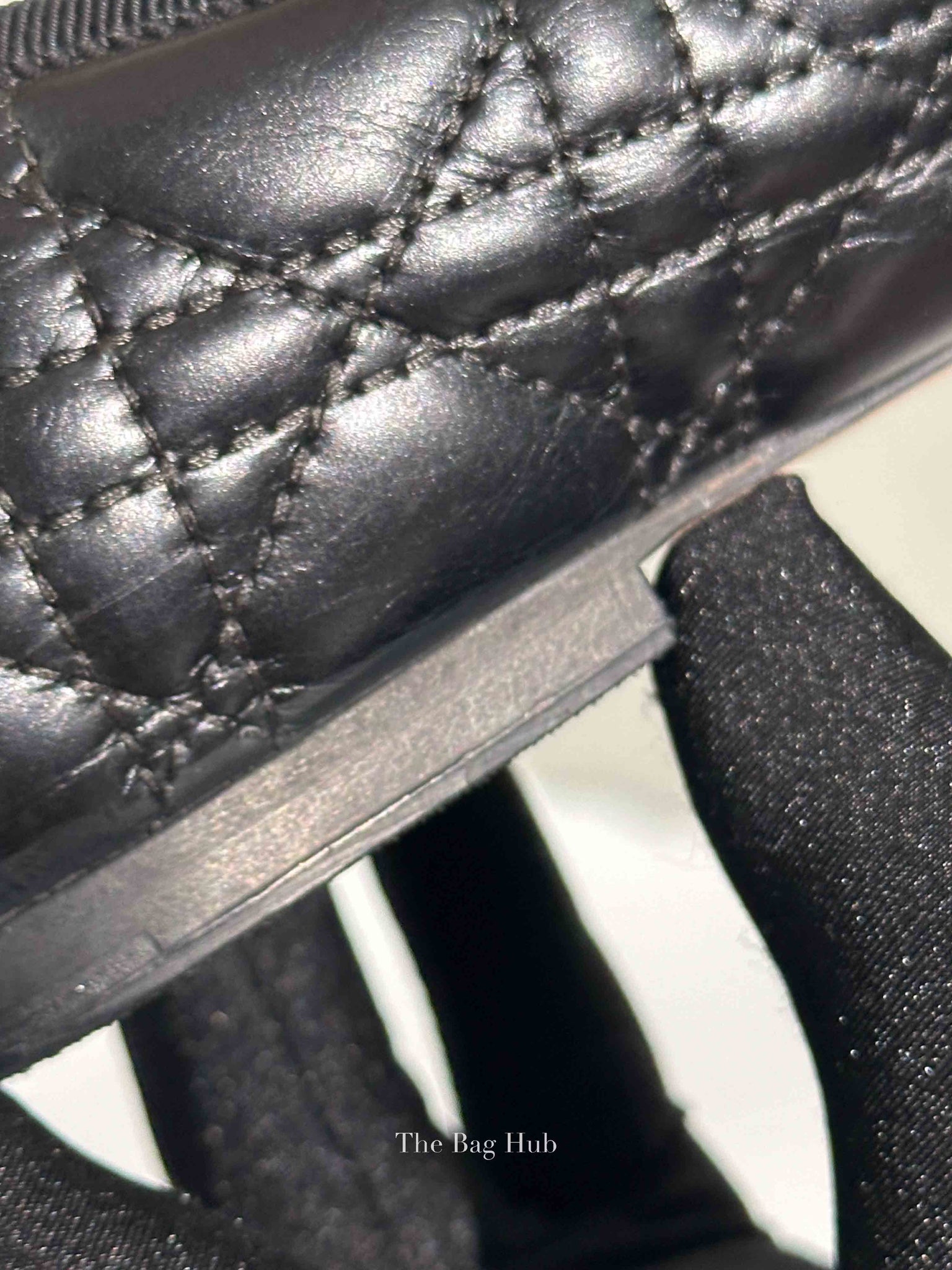 Christian Dior Black Quilted Cannage My Dior Ballet Flats Size 35.5D