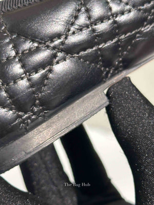 Christian Dior Black Quilted Cannage My Dior Ballet Flats Size 35.5D