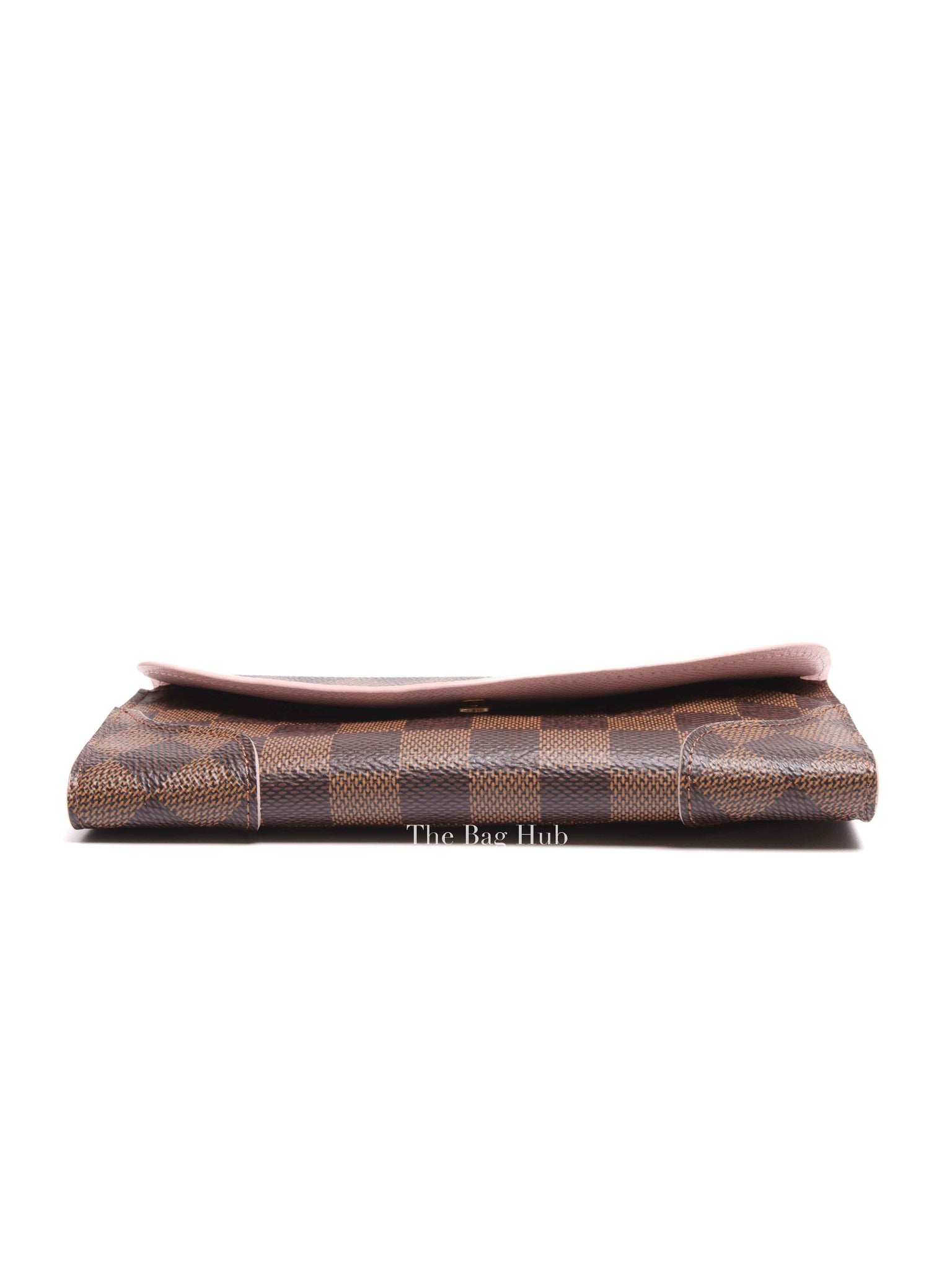 Louis Vuitton Pink Damier Ebene Canvas Caissa Wallet