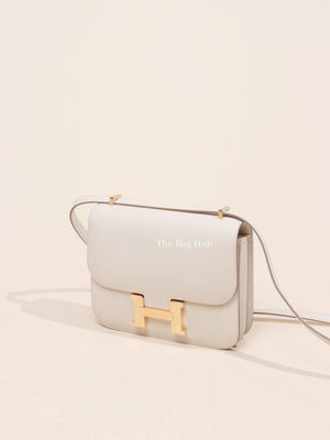 Hermes Craie Epsom Leather Constance Mini Bag