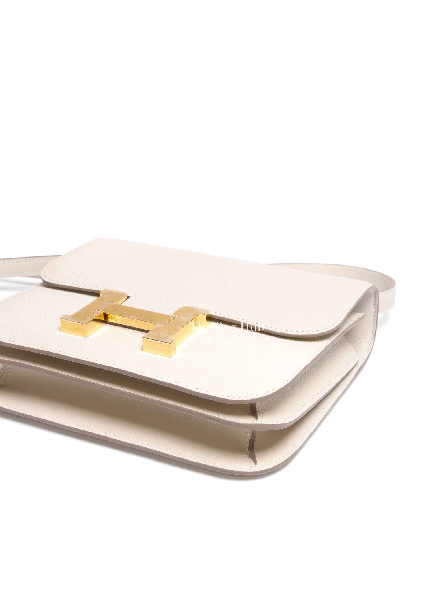 Hermes Craie Epsom Leather Constance Mini Bag