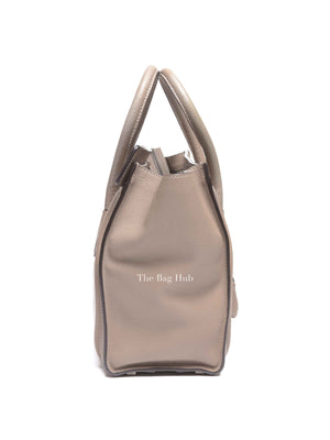 Celine Beige Leather Micro Luggage Tote Bag