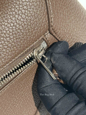 Loewe Dark Cigar Grained Calfskin Small Puzzle Bum Bag