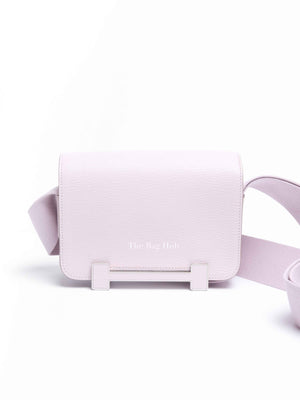 Hermes Mauve Pale Chevre Mysore Geta Bag