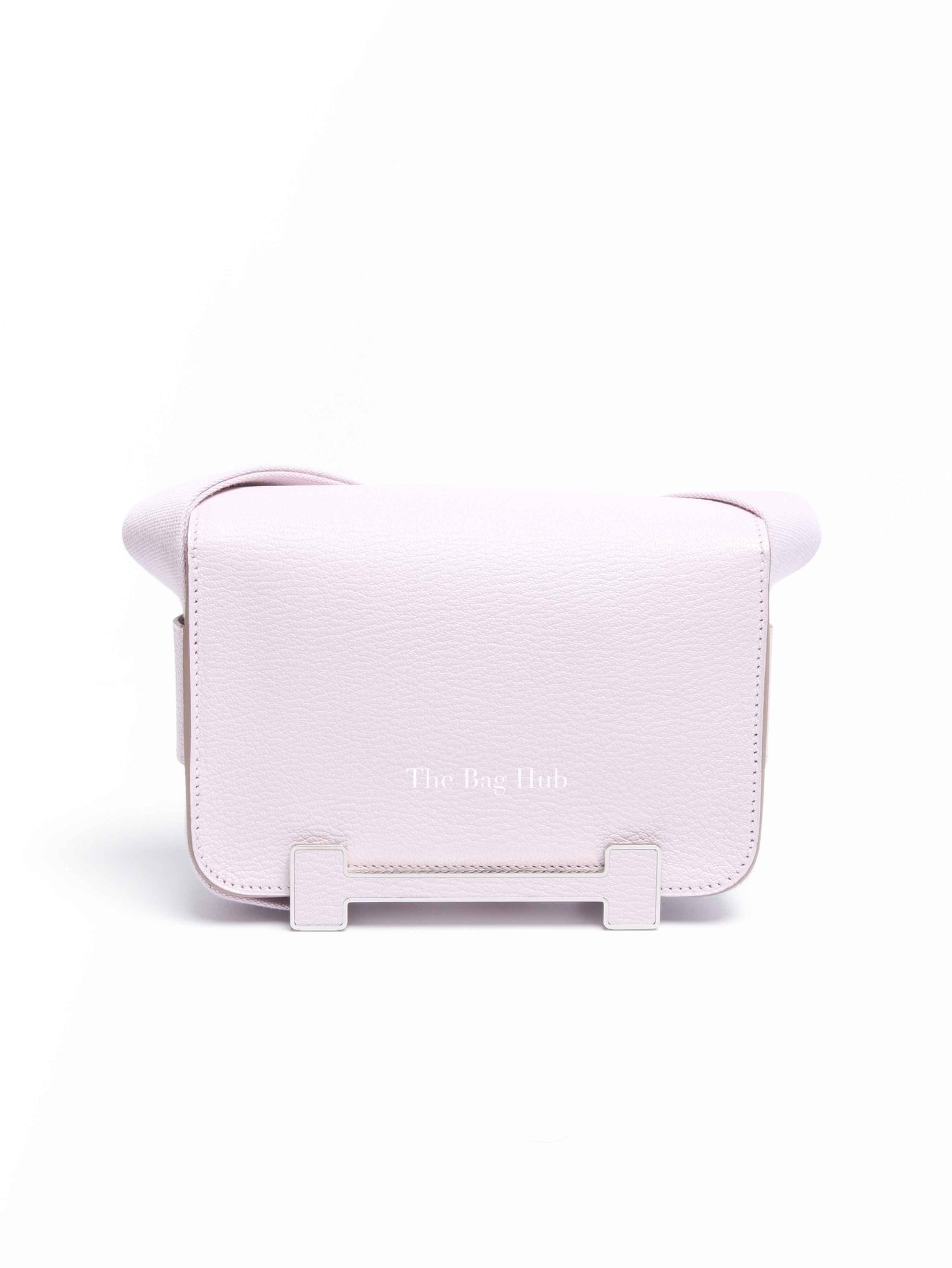 Hermes Mauve Pale Chevre Mysore Geta Bag
