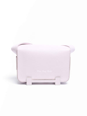 Hermes Mauve Pale Chevre Mysore Geta Bag