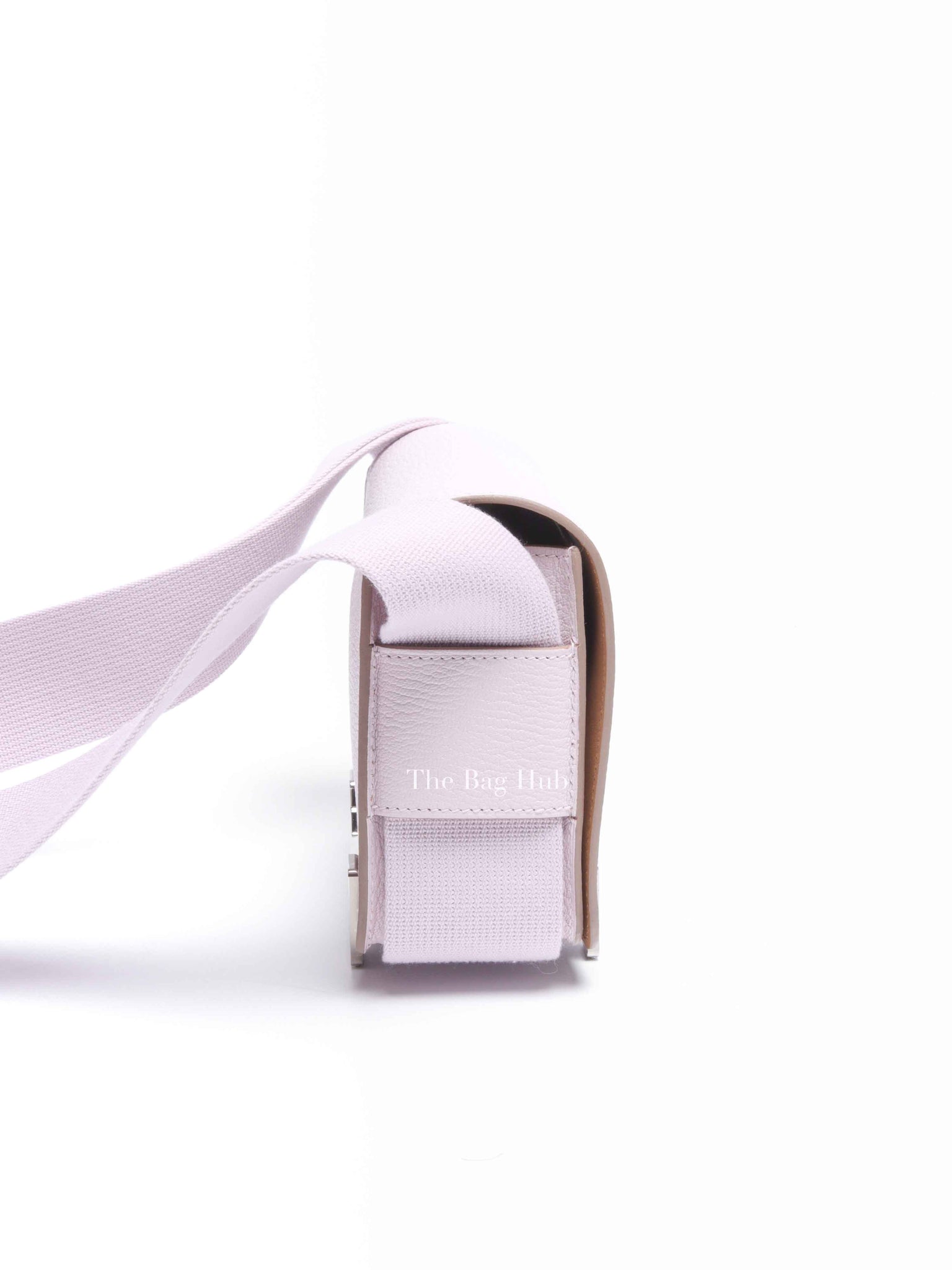 Hermes Mauve Pale Chevre Mysore Geta Bag