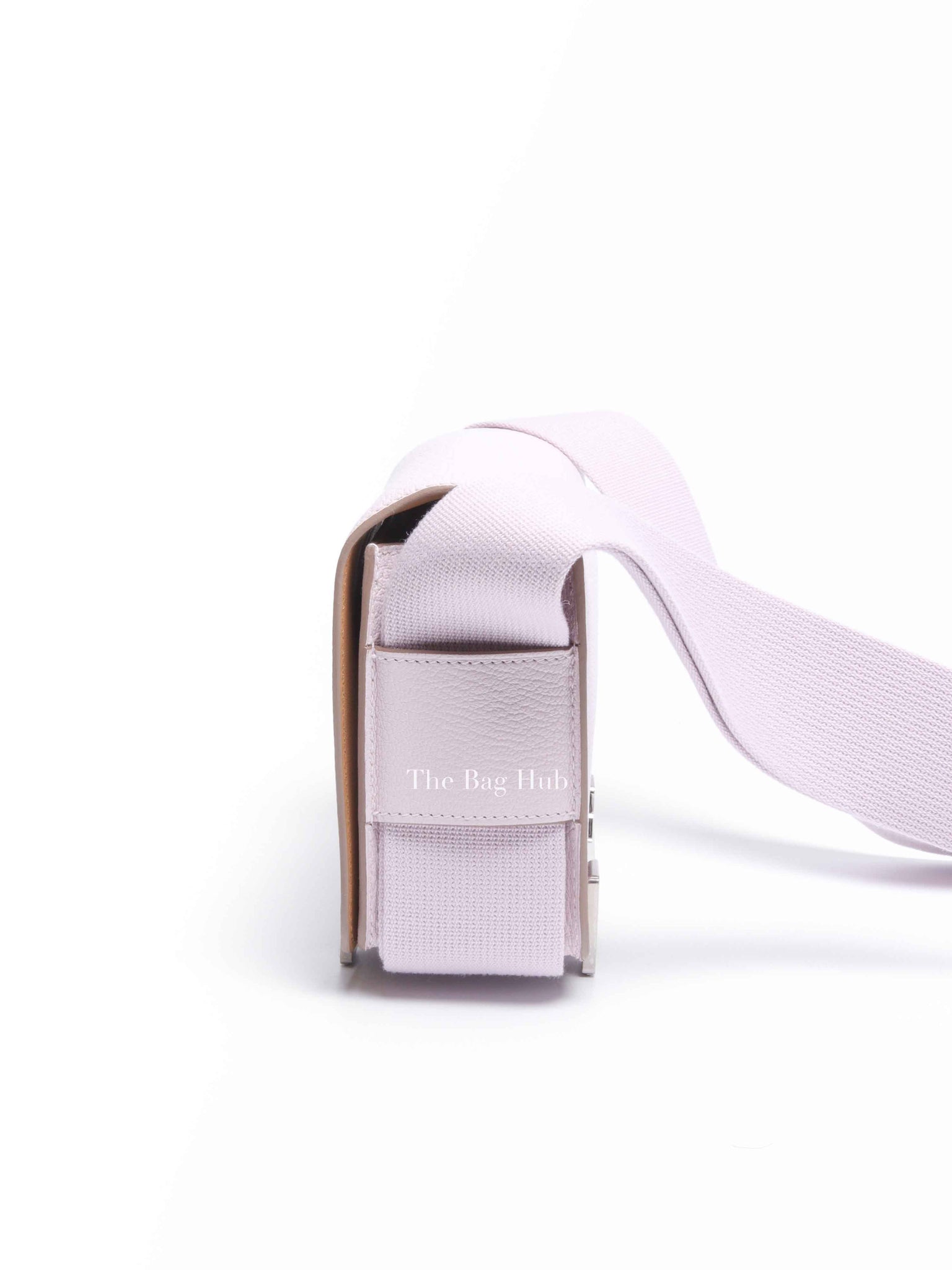 Hermes Mauve Pale Chevre Mysore Geta Bag