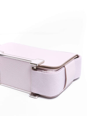 Hermes Mauve Pale Chevre Mysore Geta Bag