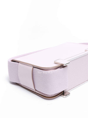 Hermes Mauve Pale Chevre Mysore Geta Bag