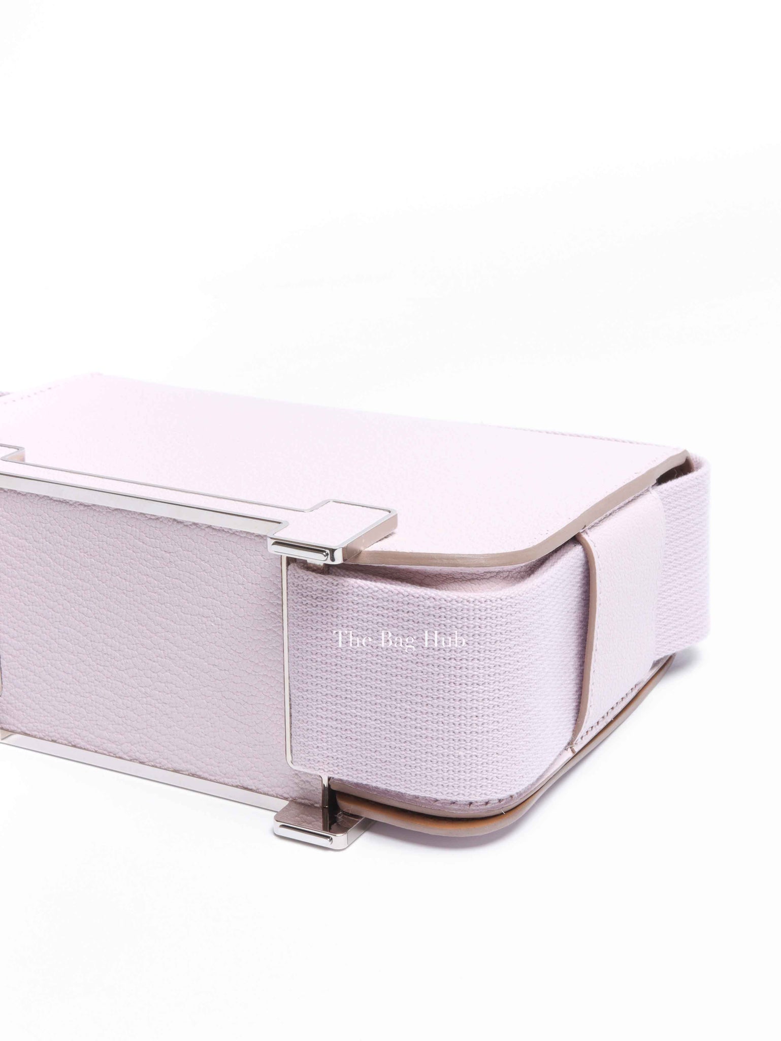 Hermes Mauve Pale Chevre Mysore Geta Bag