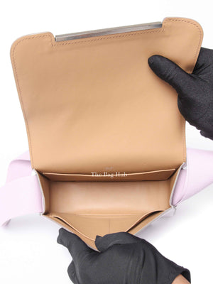 Hermes Mauve Pale Chevre Mysore Geta Bag