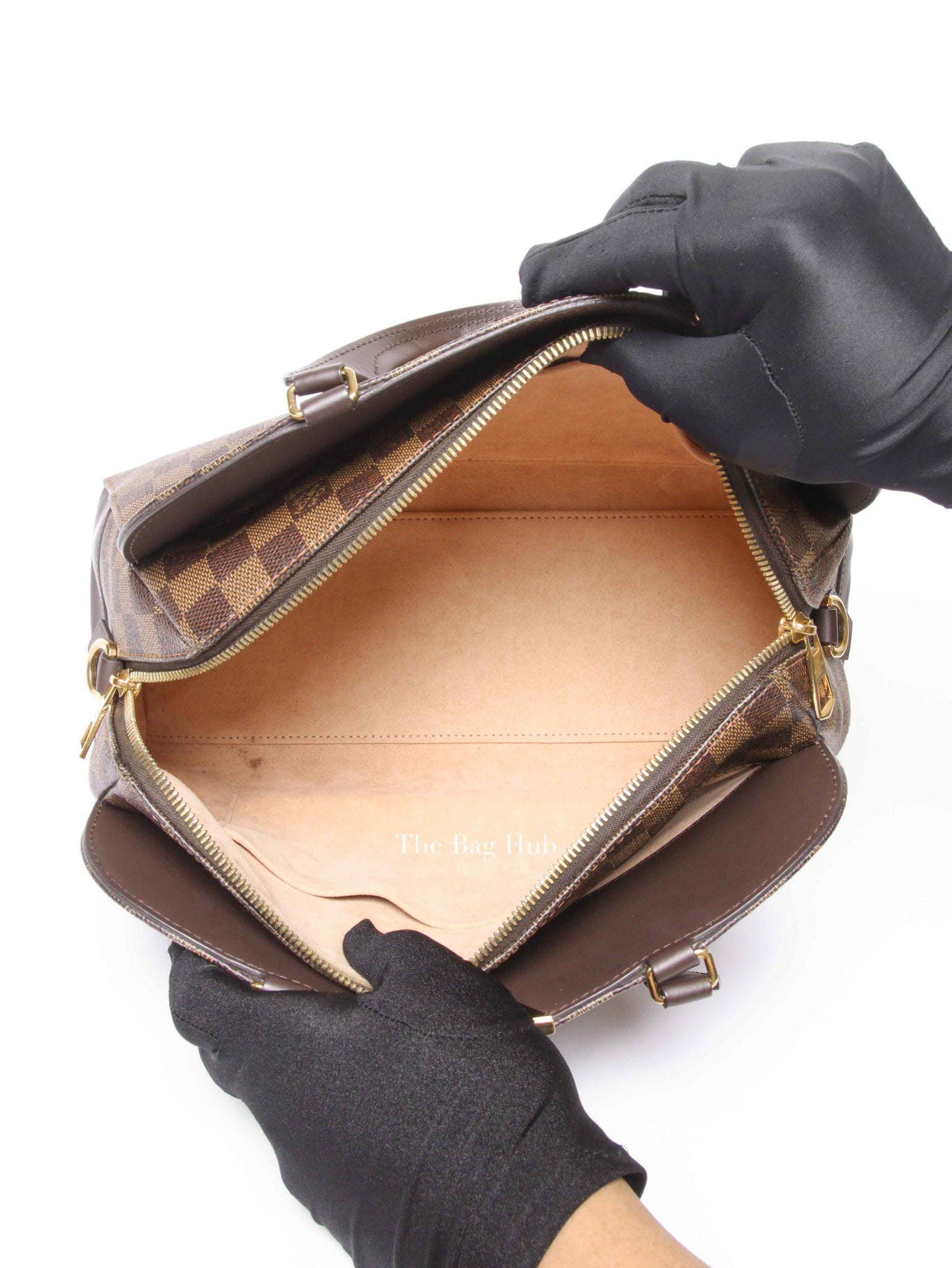 Louis Vuitton Damier Ebene Canvas Kensington Bowling Bag