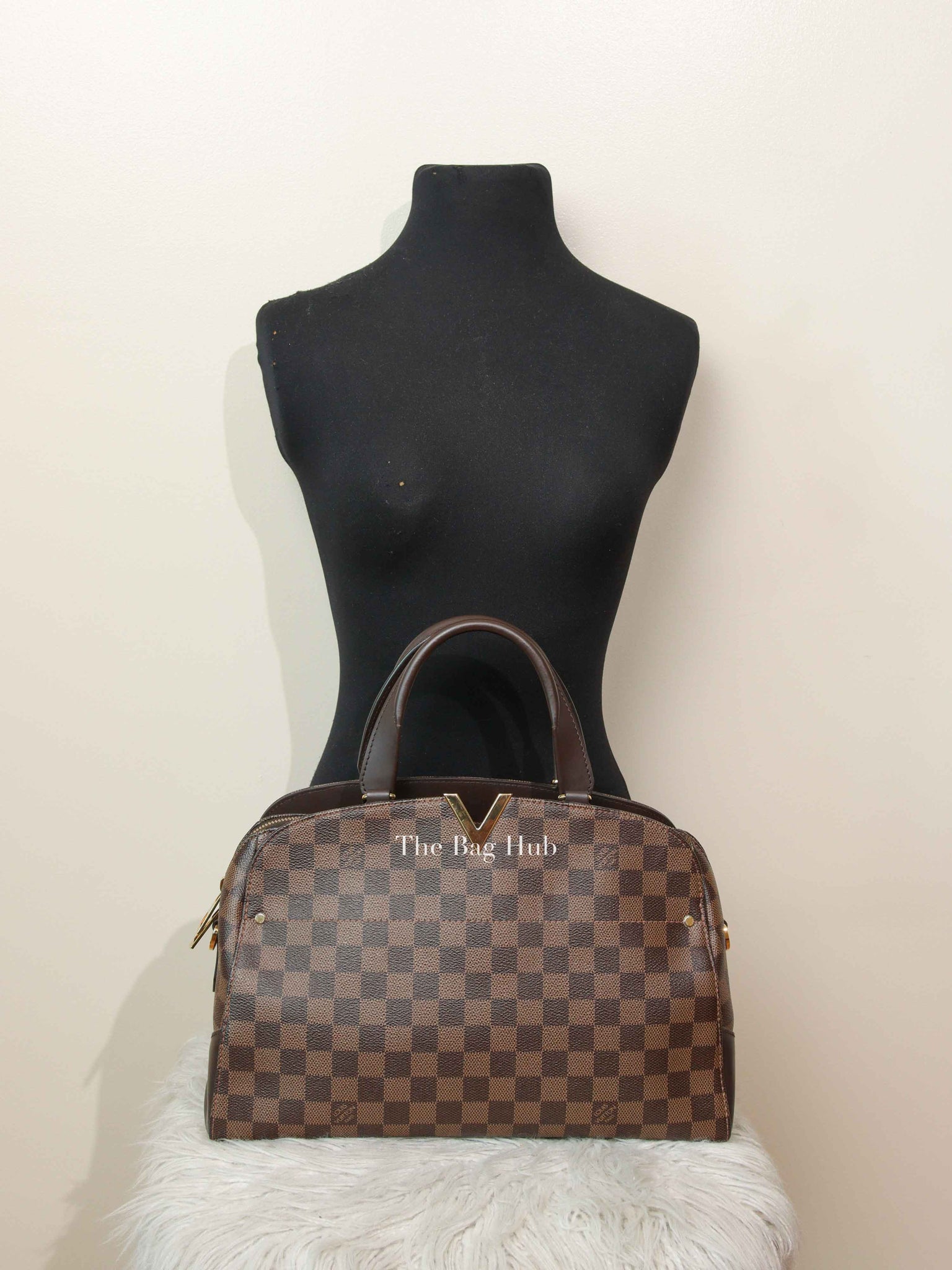 Louis Vuitton Damier Ebene Canvas Kensington Bowling Bag