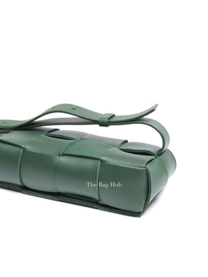 Bottega Veneta Green Leather Cassette Belt Bag