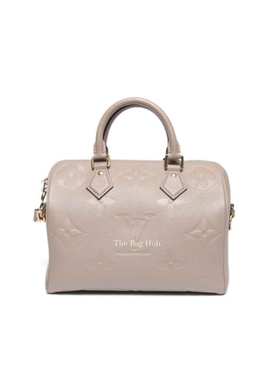Louis Vuitton Turtledove Empreinte Speedy Bandouliere 25 Shoulder Bag