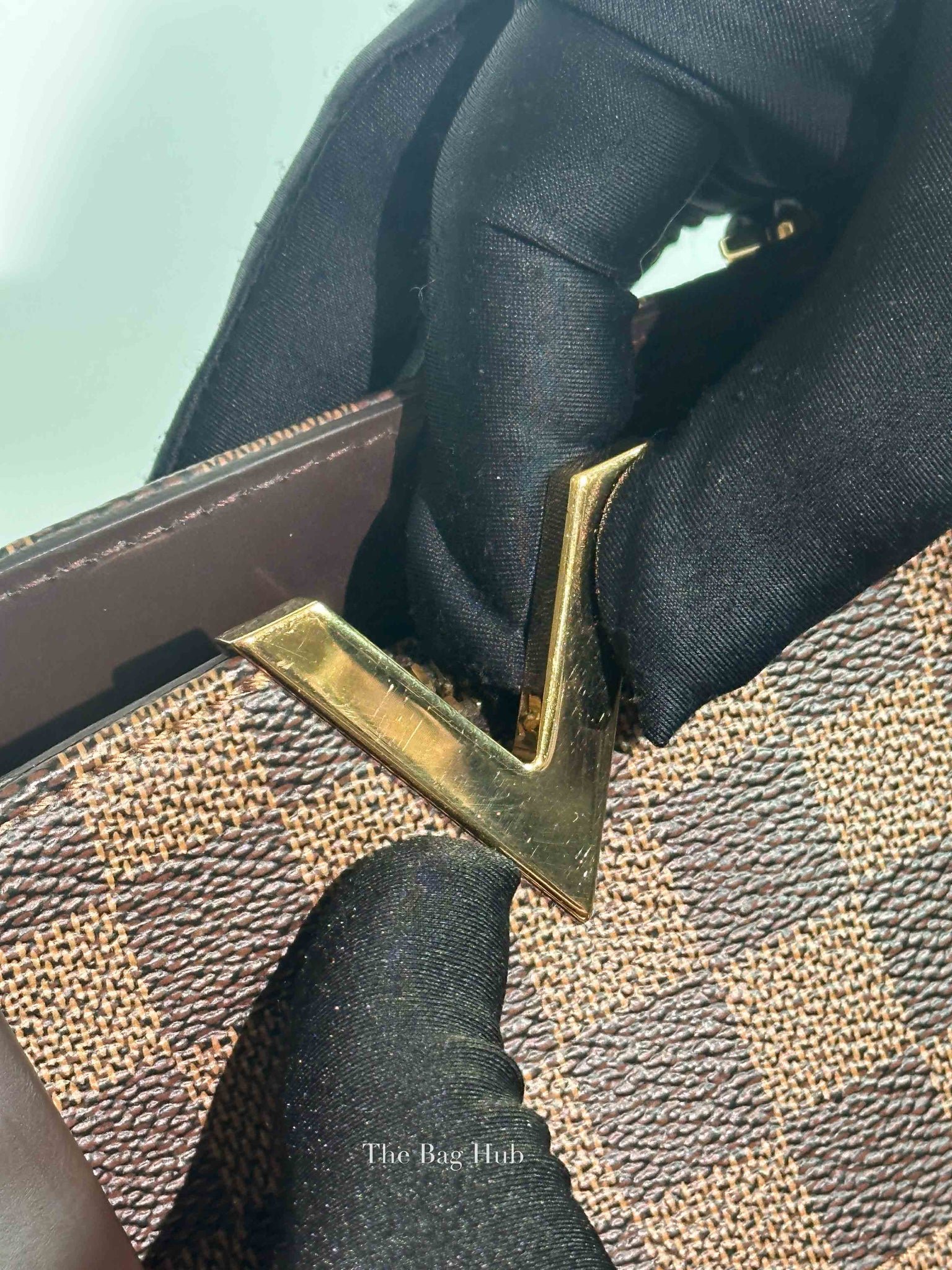 Louis Vuitton Damier Ebene Canvas Kensington Bowling Bag