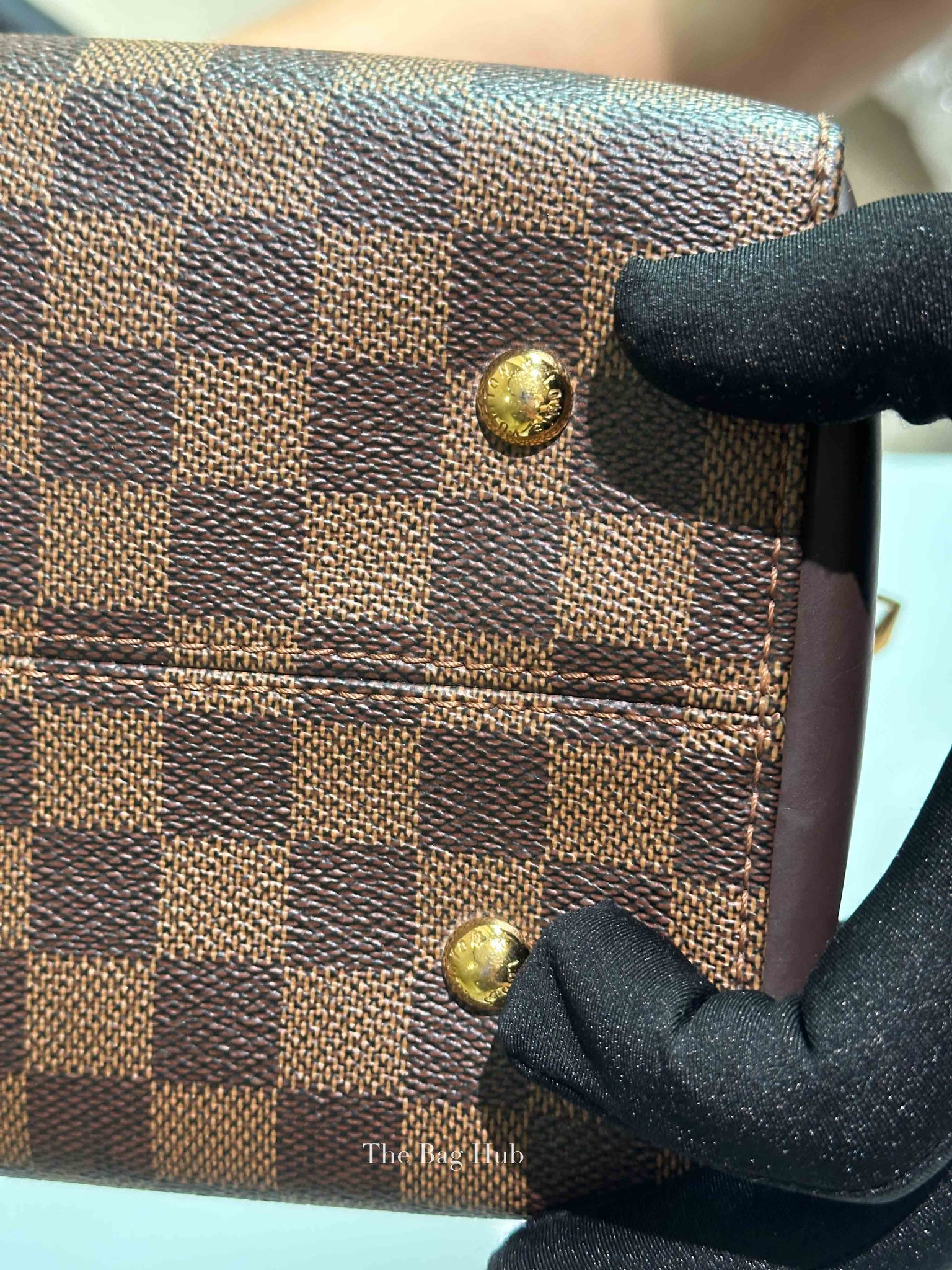 Louis Vuitton Damier Ebene Canvas Kensington Bowling Bag