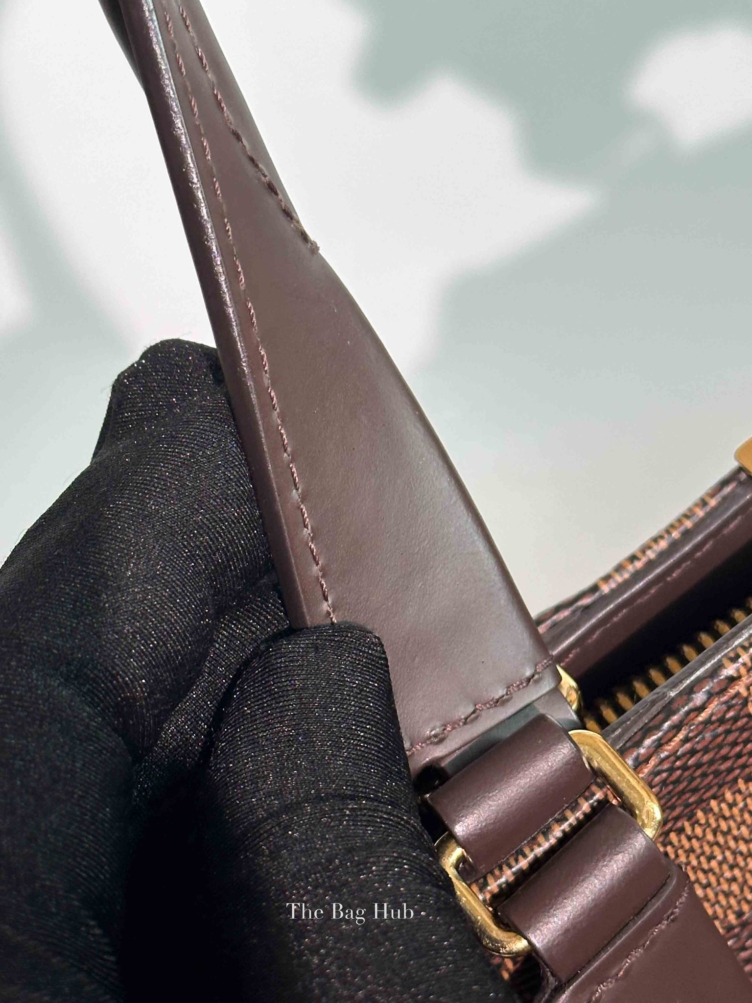 Louis Vuitton Damier Ebene Canvas Kensington Bowling Bag