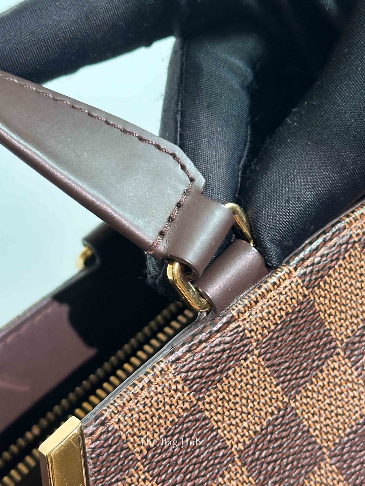 Louis Vuitton Damier Ebene Canvas Kensington Bowling Bag