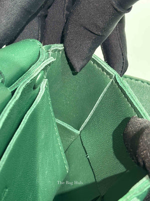Bottega Veneta Green Leather Cassette Belt Bag