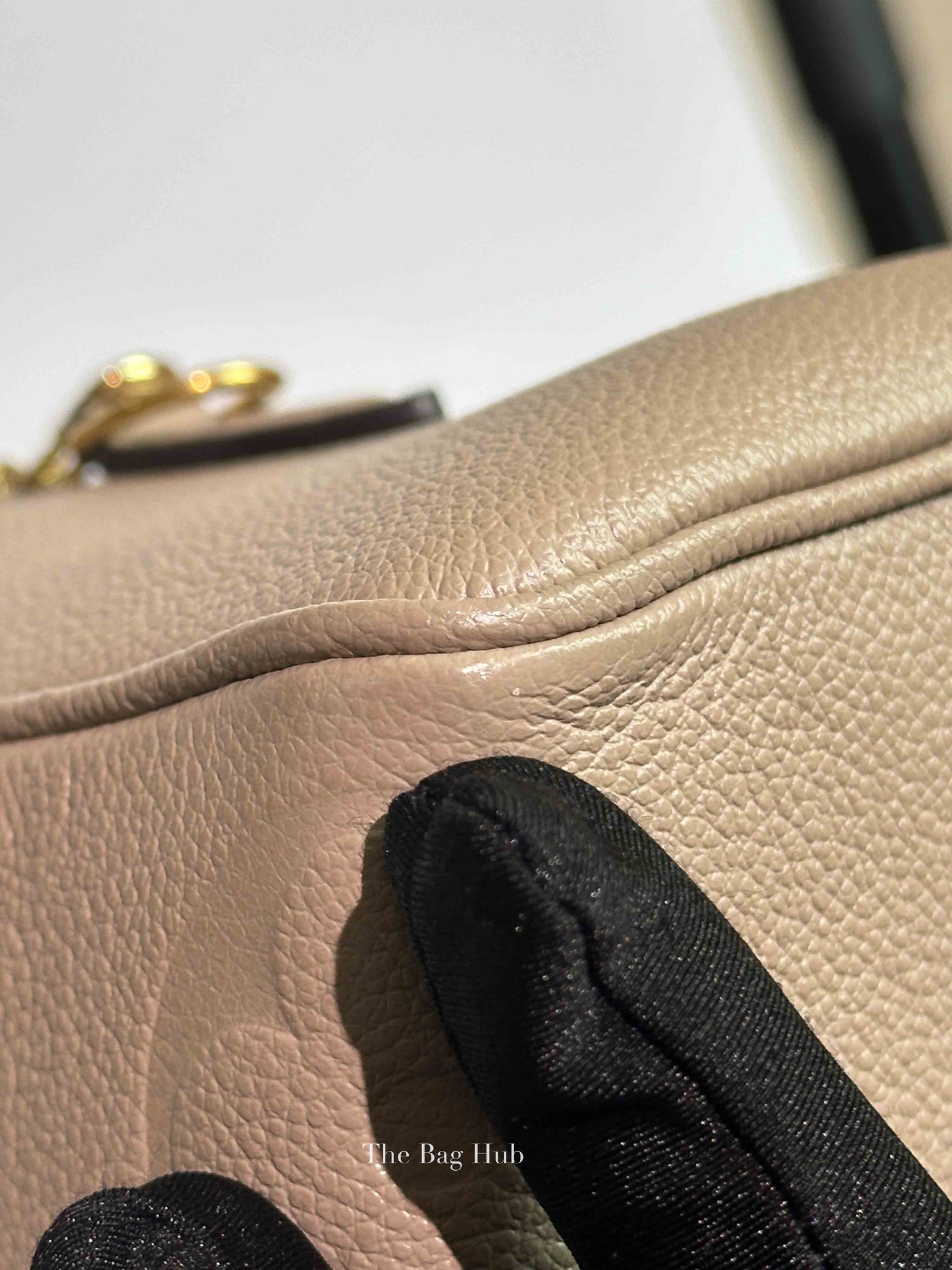 Louis Vuitton Turtledove Empreinte Speedy Bandouliere 25 Shoulder Bag