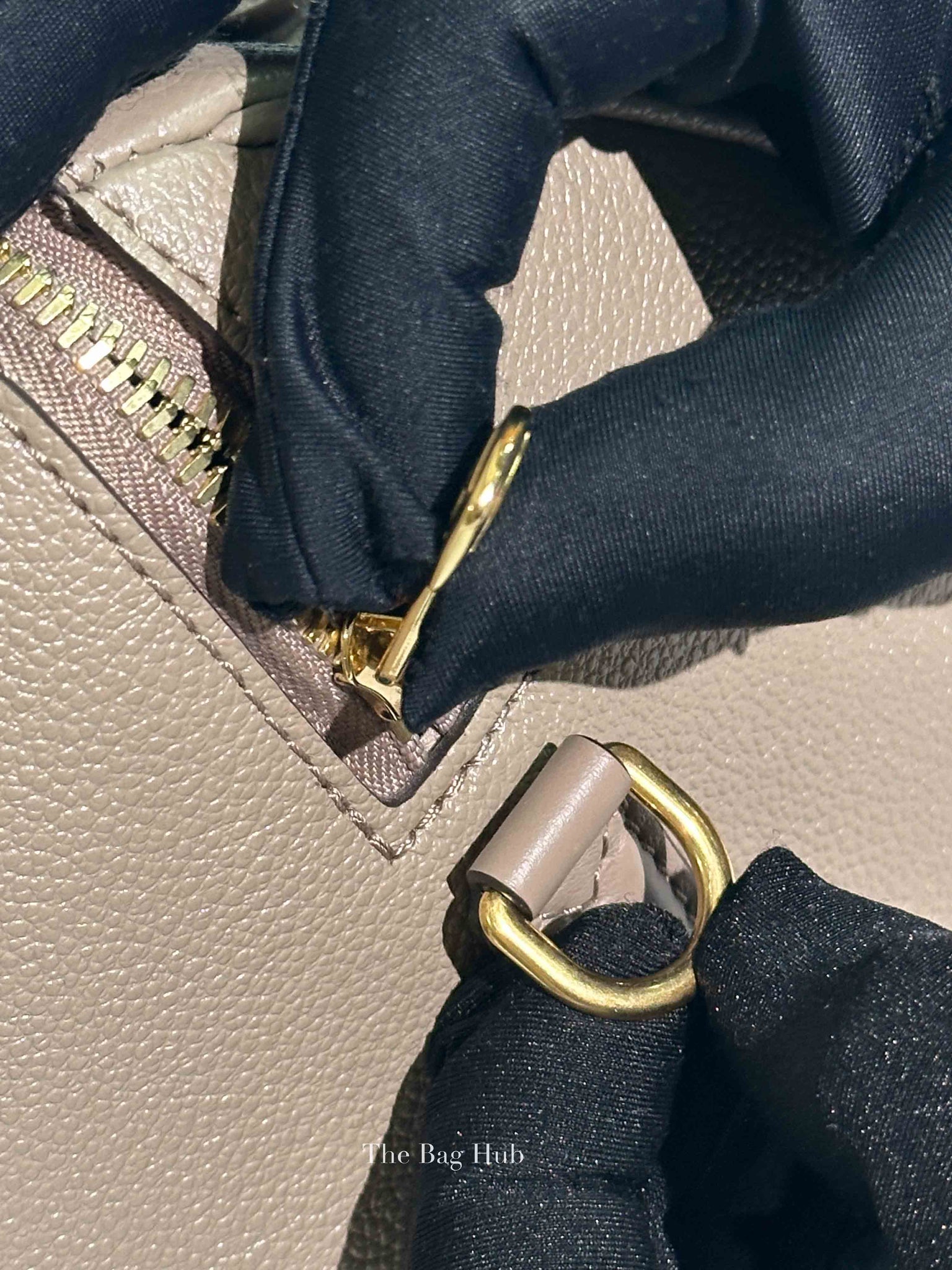 Louis Vuitton Turtledove Empreinte Speedy Bandouliere 25 Shoulder Bag