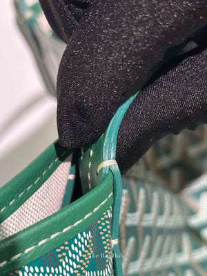 Goyard Green Canvas St. Louis PM Bag