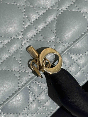 Dior Cloud Blue Cannage Lambskin My Dior Mini Bag