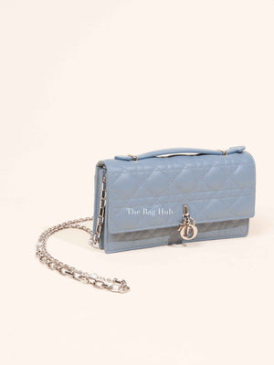 Dior Cloud Blue Cannage Lambskin My Dior Mini Bag