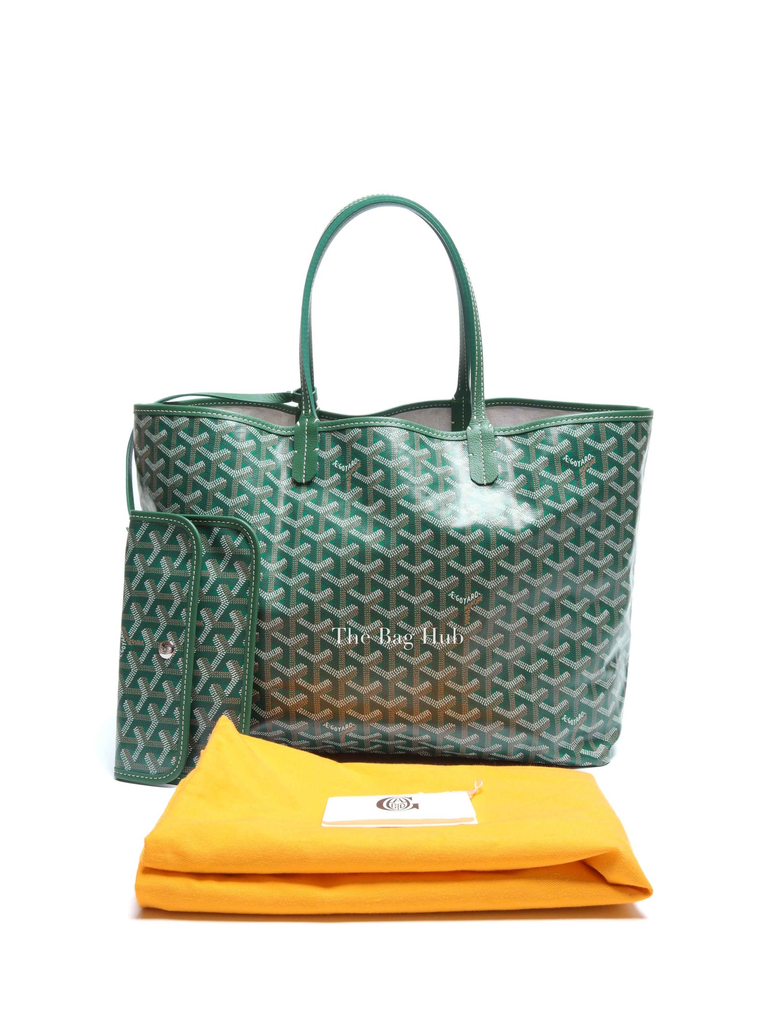 Goyard Green Canvas St. Louis PM Bag
