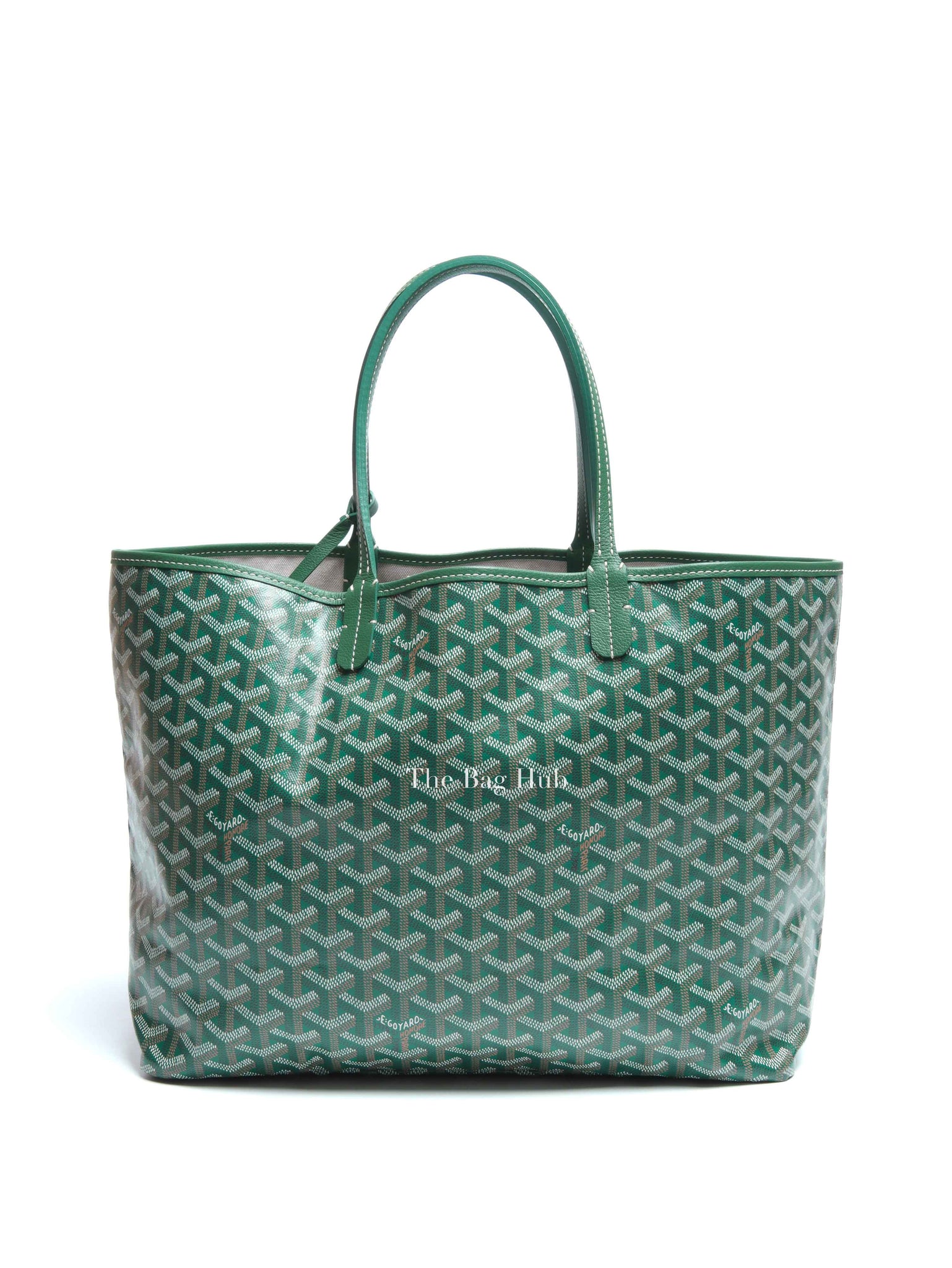 Goyard Green Canvas St. Louis PM Bag