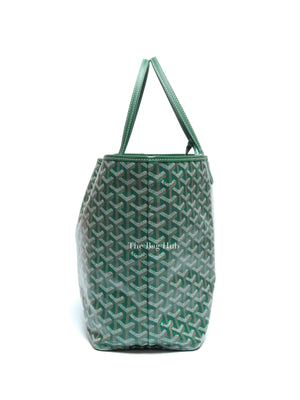 Goyard Green Canvas St. Louis PM Bag