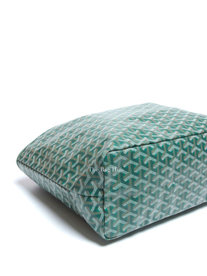 Goyard Green Canvas St. Louis PM Bag
