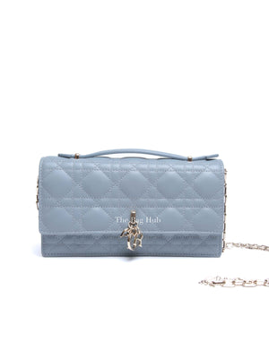 Dior Cloud Blue Cannage Lambskin My Dior Mini Bag