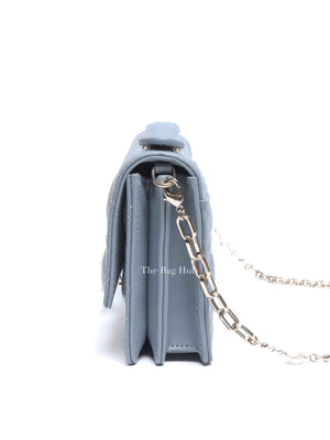 Dior Cloud Blue Cannage Lambskin My Dior Mini Bag