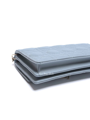 Dior Cloud Blue Cannage Lambskin My Dior Mini Bag
