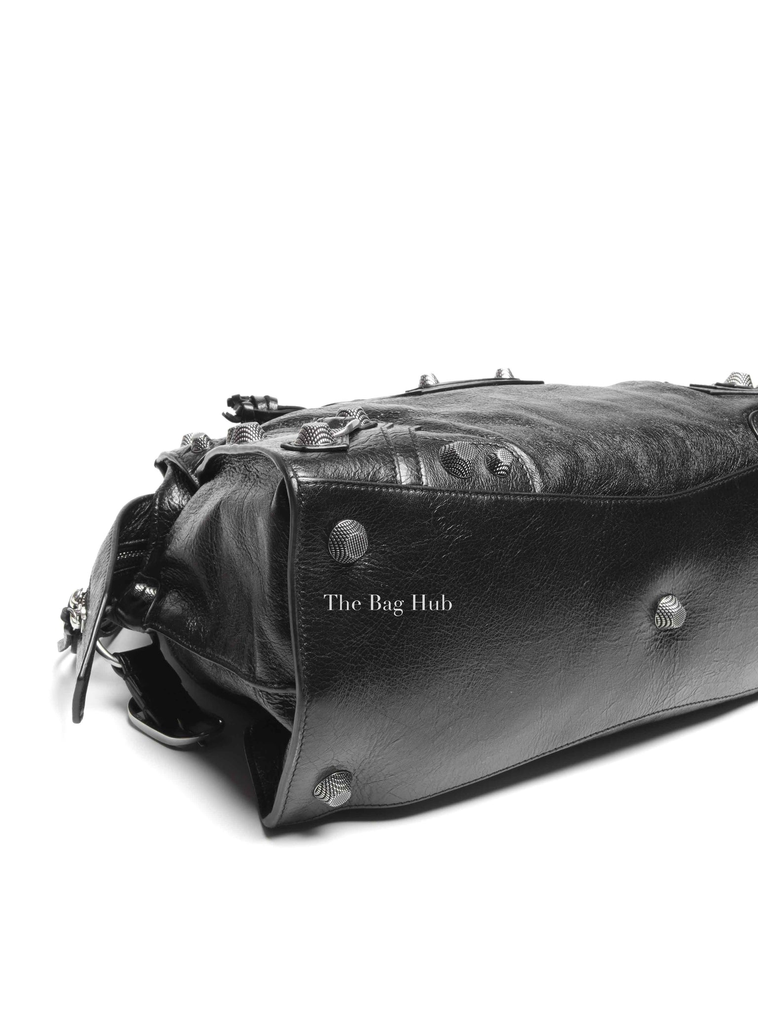 Balenciaga Black Agneau Arena Neo Cagole City Bag